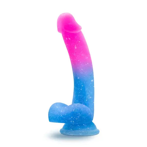 Chasing Sunsets - Mermaid Dildo colorful with subtle sparkle