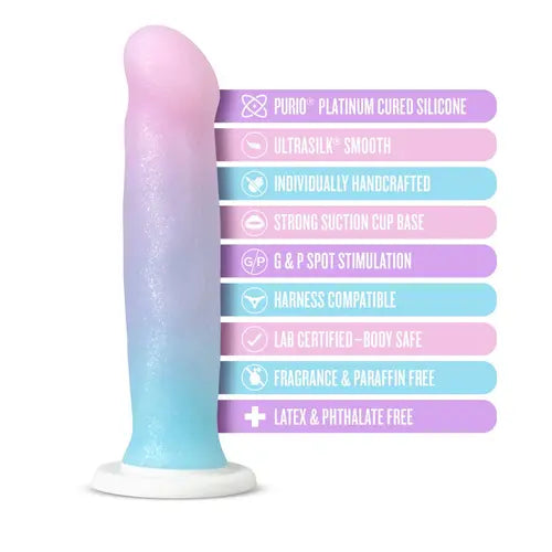 Avant Lucky Rainbow Dildo With details