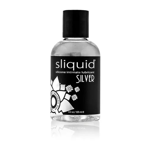 Sliquid Silver Silicone Intimate Lubricant 4.2oz