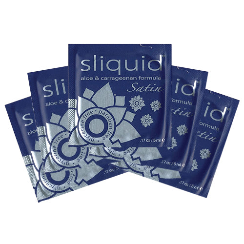 satin sliquid pillow packs