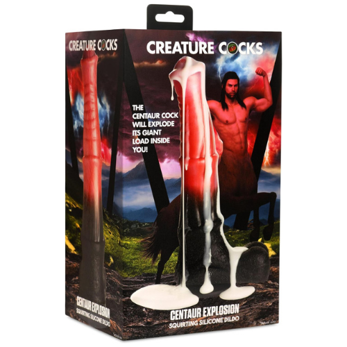 XR Brands - Creature Cocks - Centaur Explosion Squirting Dildo