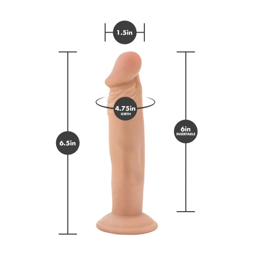 dr skin vanilla dildo with dimensions