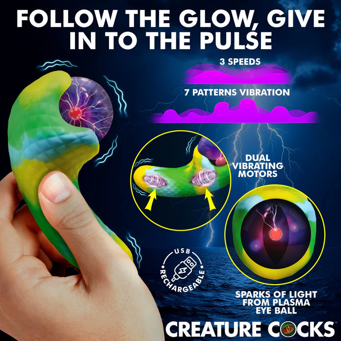 XR Brands - Creature Cocks - Electric Eye Plasma Vibrator