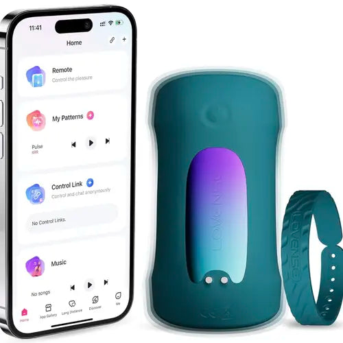 Lovense - Gush 2 App-controlled Vibrating Penis Massager