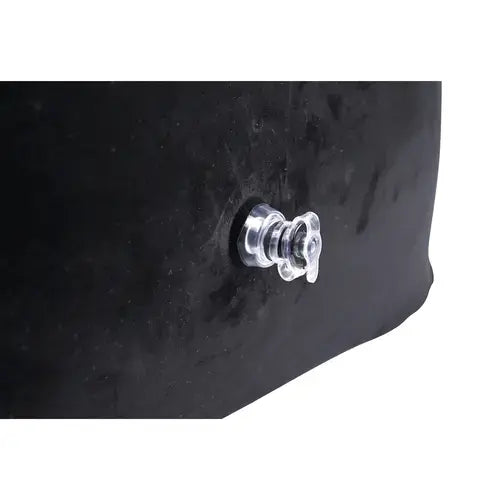 Inflatable Positioner Plus Black Wedge-shaped Sex Pillow - Plastic Inflator Site