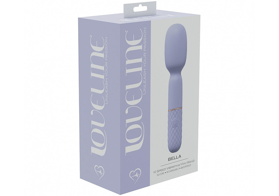 Light purple vibrator in purple and white packaging