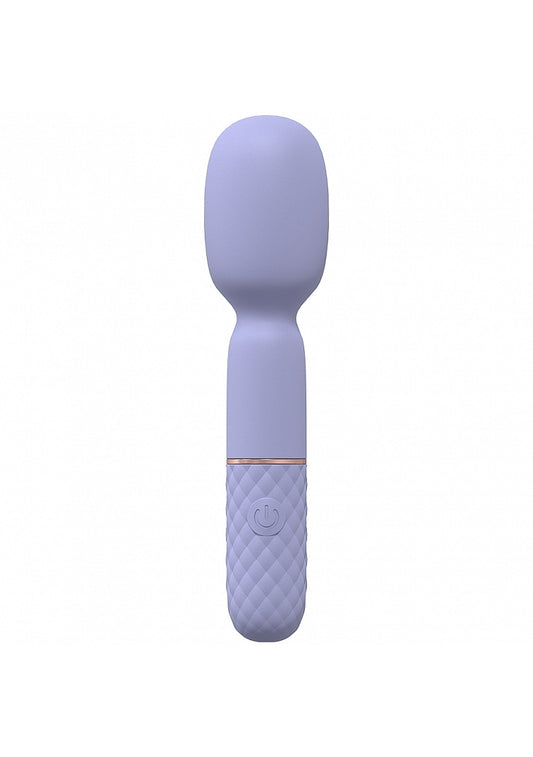 Light purple vibrator against white background