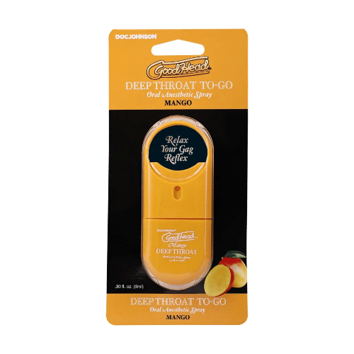 mango throat spray in package