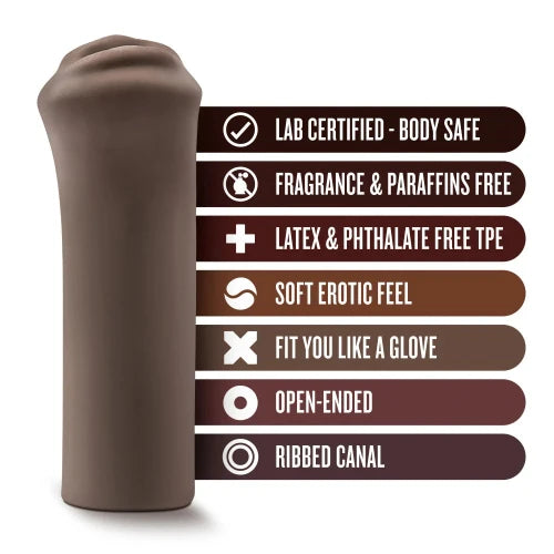 hot chocolate stroker toy with product details