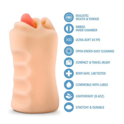 oral Anne oral sex stroker toy with product details