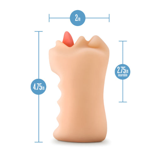oral anne stroker toy with product dimensions