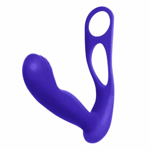 p-spot massager purple vibrator and rings