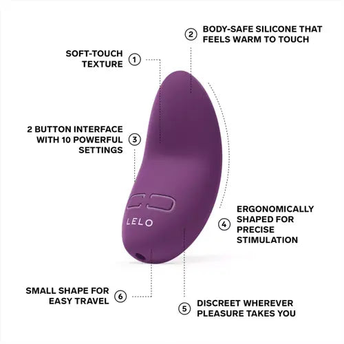 plum LILY 3 Personal Massager with product details
