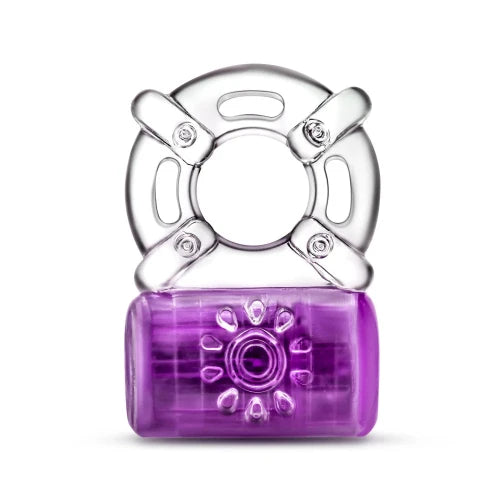 purple pleaser against white background