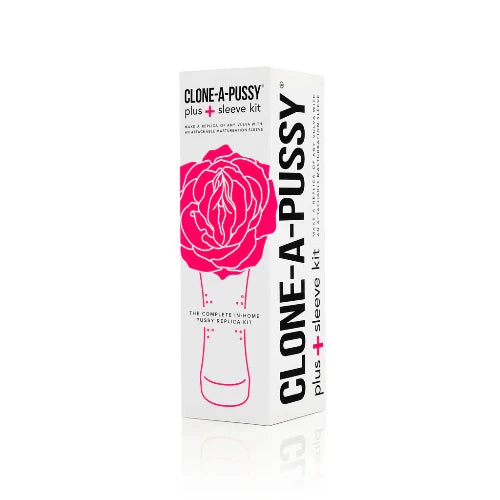 clone a pussy plus kit in white, black and pink package