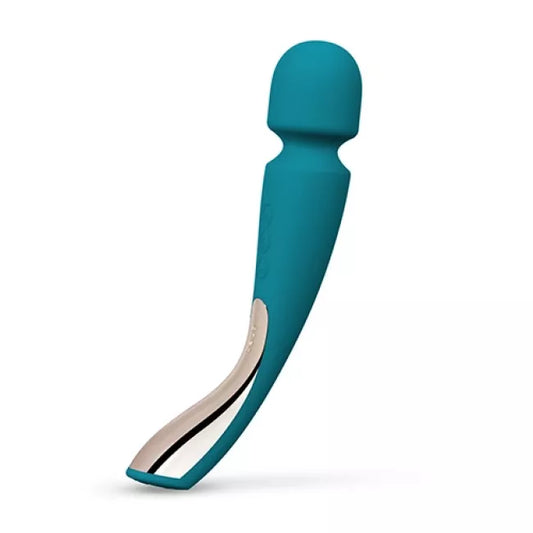Smart Wand 2 Vibrating Massager - ocean blue - against white background