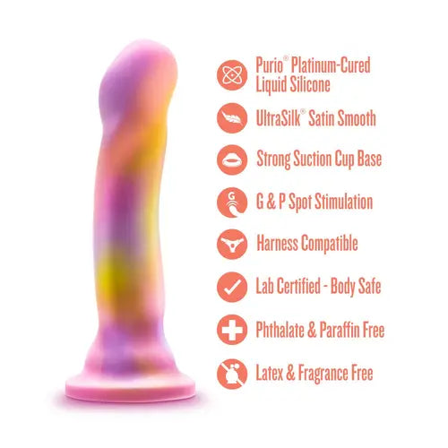 Suns Out colorful dildo with details