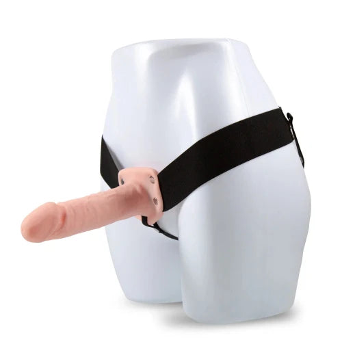 dr skin vanilla strap on dildo on mannequin