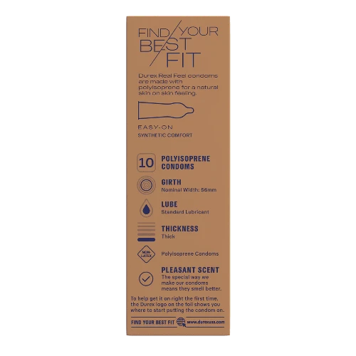 durex real feel find your best fit material with product details