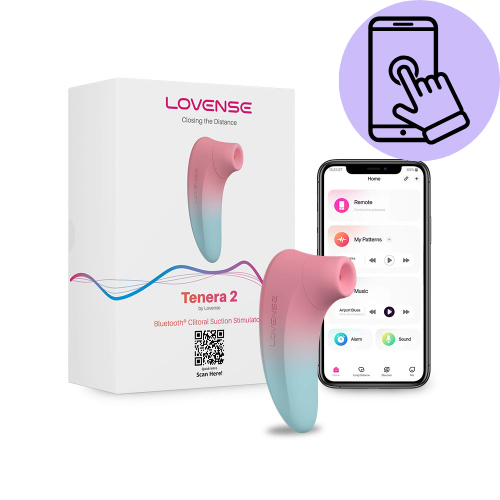 Lovense - Tenera 2 - App-controlled Clitoral Suction Toy