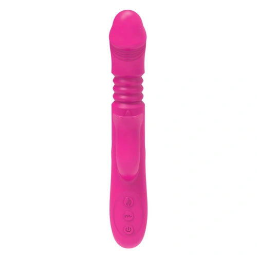 front-view-of-royale-passion-heat-hot-pink-vibrator