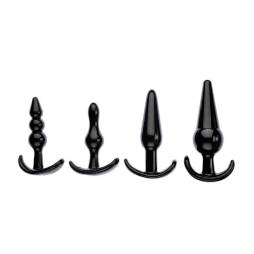 set of four butt plugs 