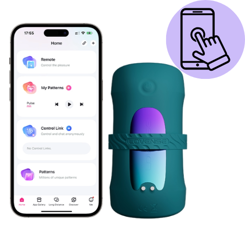 Lovense - Gush 2 App-controlled Vibrating Penis Massager