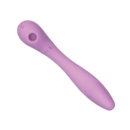 Blaze Bendable Suction Massager - Lavender - front view