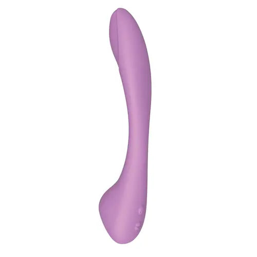 Blaze Bendable Suction Massager - Lavender - upside down