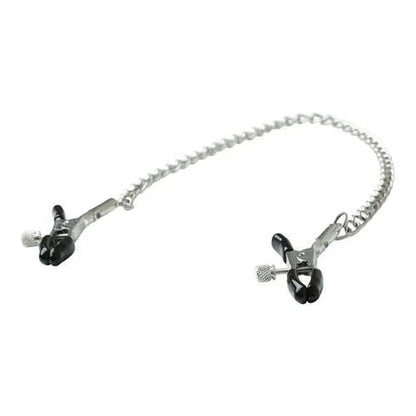 Nipple Clamps attached by a silver chain