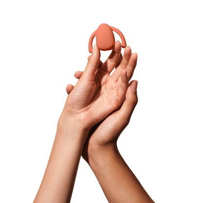 Dame - Eva Wearable Vibrator - Papaya