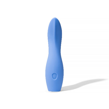 dame dip vibrator in periwinkle front view against white background