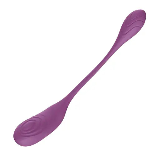 Purple vibrator stretched out