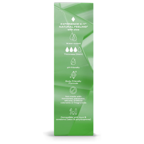 K-Y - Natural Feeling Lubricant - 7 oz.