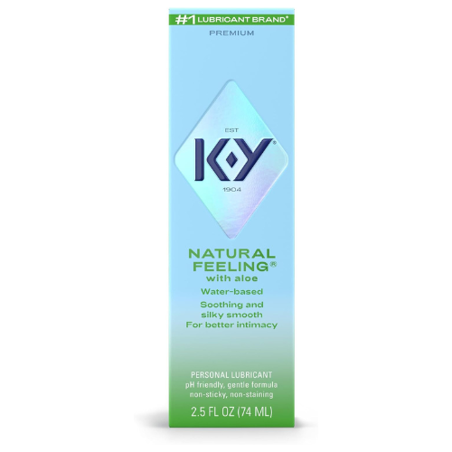 K-Y - Natural Feeling Lubricant - 7 oz.
