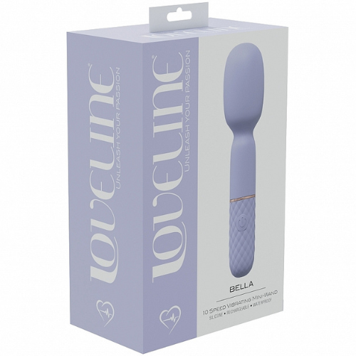 Shots - LoveLine - Bella10 Speed Mini-wand Vibrator - Lavender