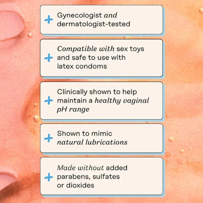 product details for honey pot organic agave lube