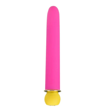 Maia Rori pink bullet vibrator with yellow handle