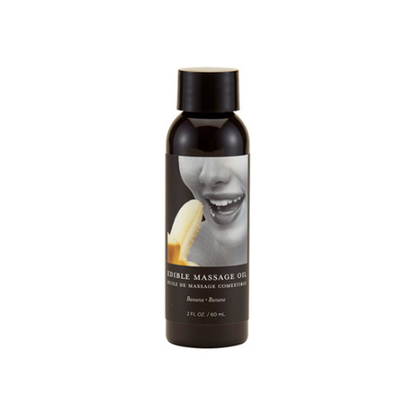 Earthly Body - Hemp Seed Edible Massage Oil - 2 oz.