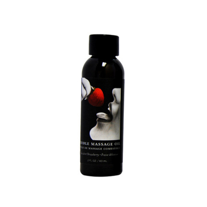 Earthly Body - Hemp Seed Edible Massage Oil - 2 oz.