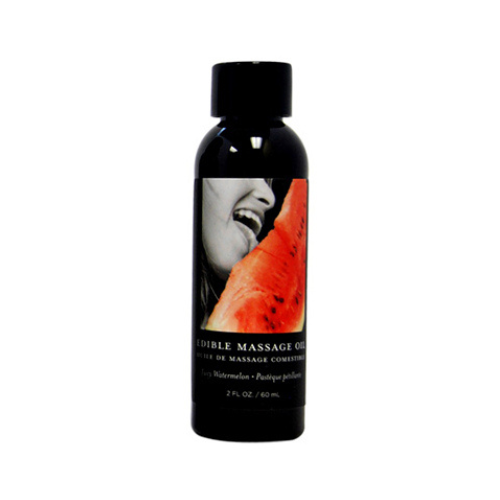 Earthly Body - Hemp Seed Edible Massage Oil - 2 oz.