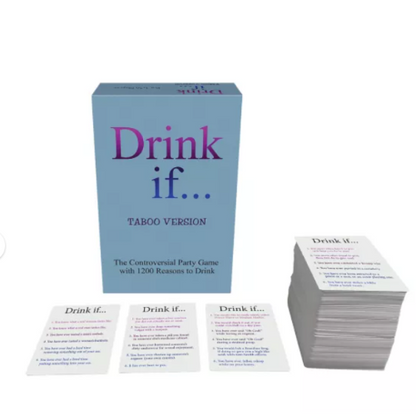 Kheper Games - Drink If… Taboo Version Party Game