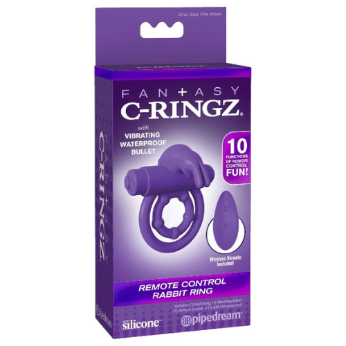 Pipedream - Fantasy C-Ringz - Vibrating Remote Control Rabbit Ring