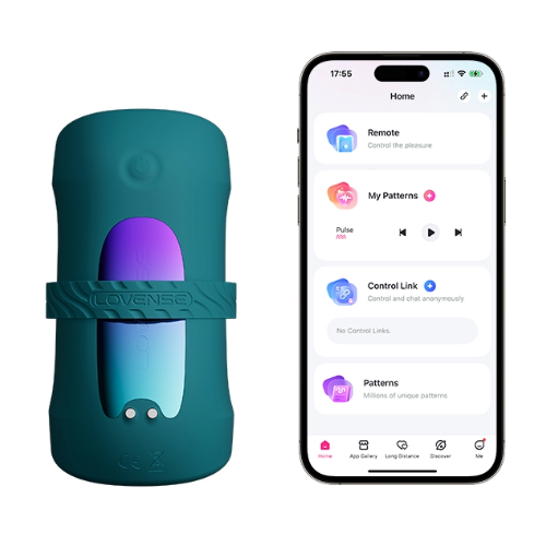 Lovense - Gush 2 App-controlled Vibrating Penis Massager