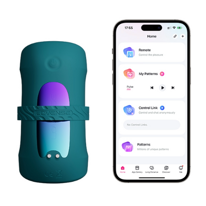 Lovense - Gush 2 App-controlled Vibrating Penis Massager