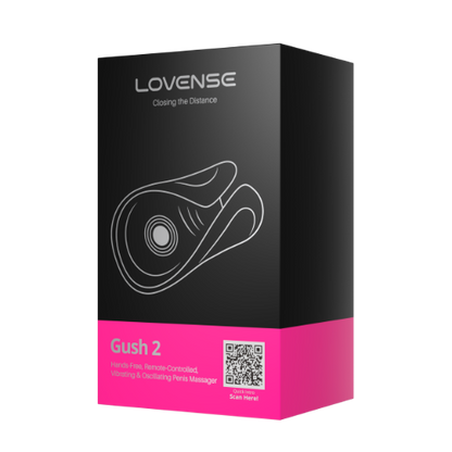 Lovense - Gush 2 App-controlled Vibrating Penis Massager