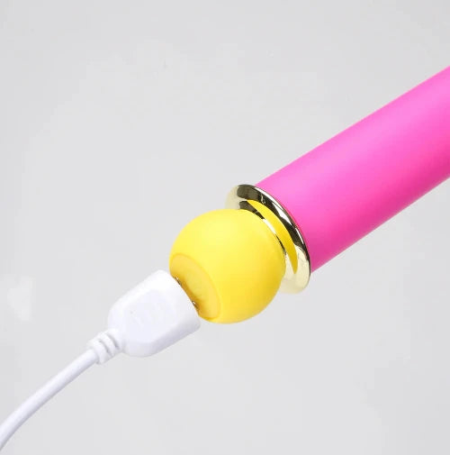 Rori pink charger closeup