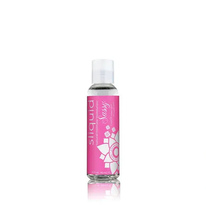 Sliquid Sassy Gel Lubricant - bottle with pink label 2 oz