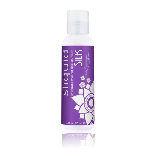 Silk Hybrid Personal Lubricant - Bottle With Purple Label - 2oz