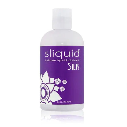Silk Hybrid Personal Lubricant - Bottle With Purple Label - 8.5oz